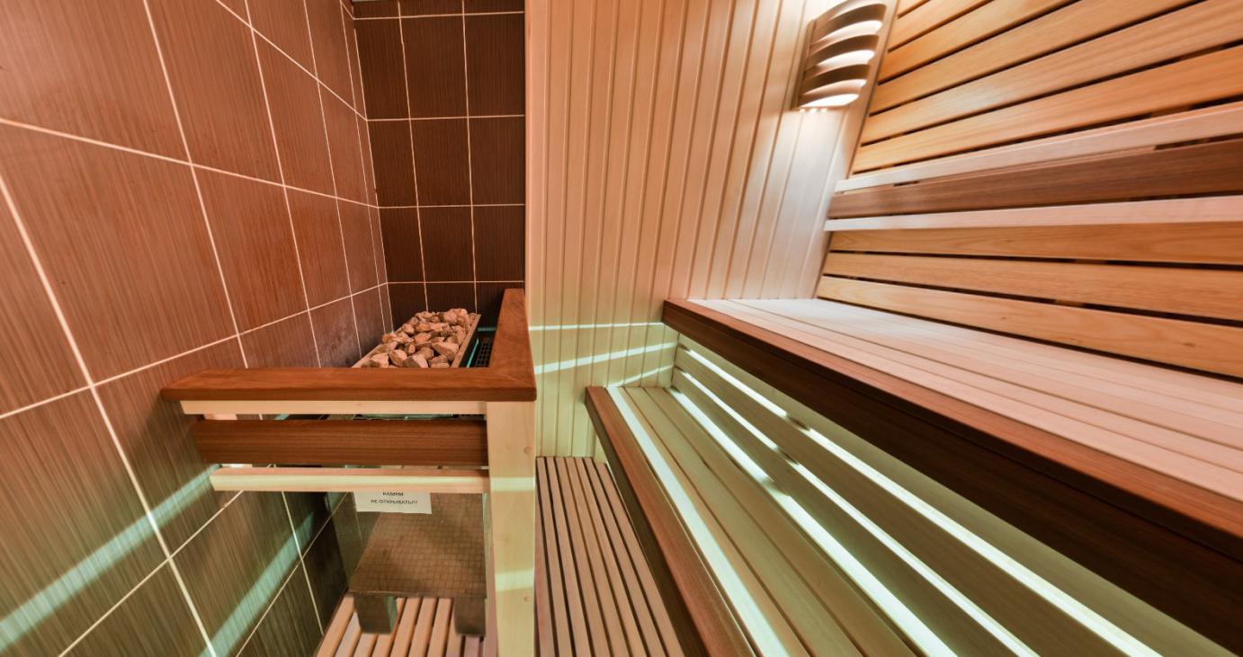 Сауна в отеле Victoria & SPA Hotel с печью EOS г.Минск, 2018